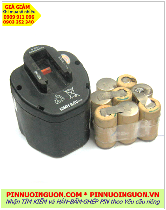 Pin Hebu Medical 9,6V-SC1800mAh ; Pin máy khoan Y Tế Hebu Medical 9,6V-SC1800mAh| Bảo hành 6 tháng 